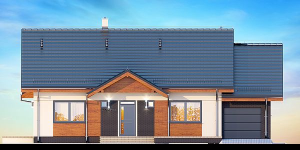 Фасад дома HAB-2972-34 Фасад дома HAB-2972-34